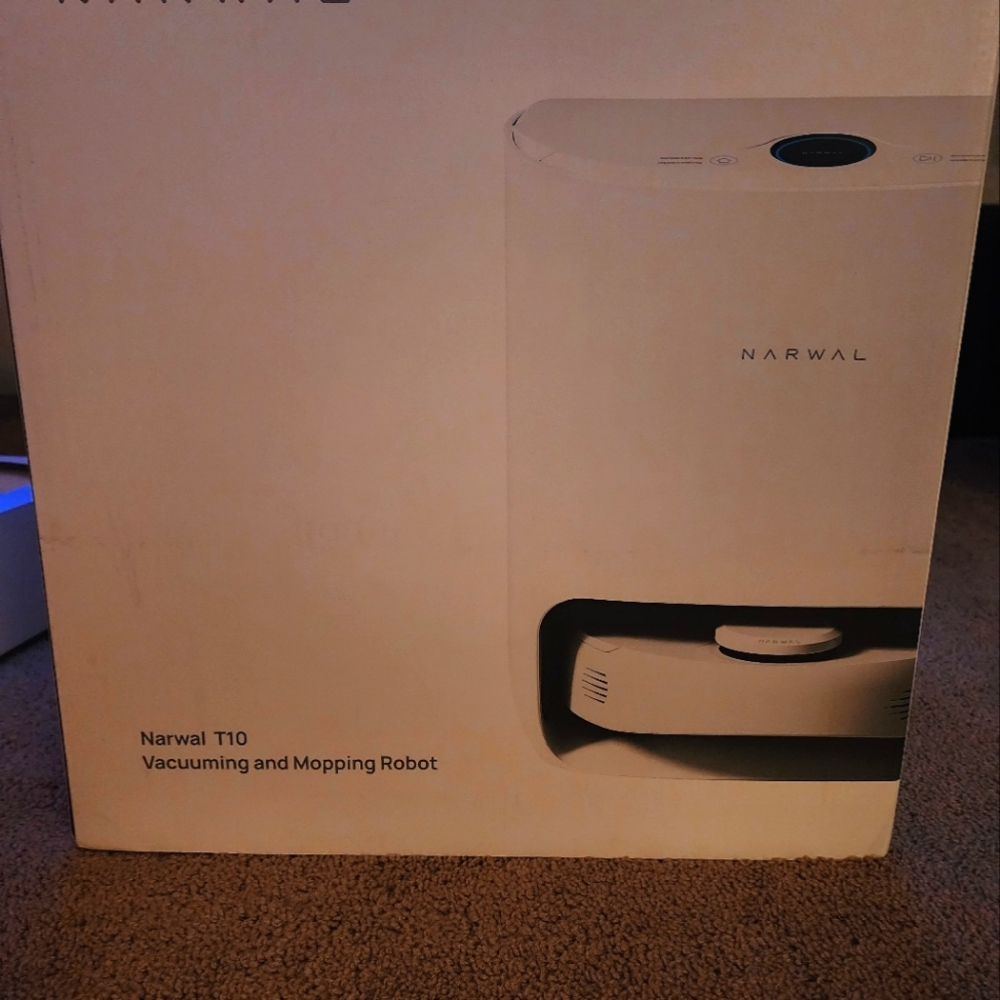 Narwal T10 2 in 1 Robot Vacuum & Mop. Brand new.  Never used.